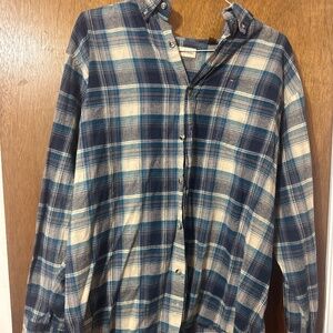 Button Up Flannel Shirt